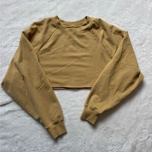 ALO Yoga Tan Crop Top